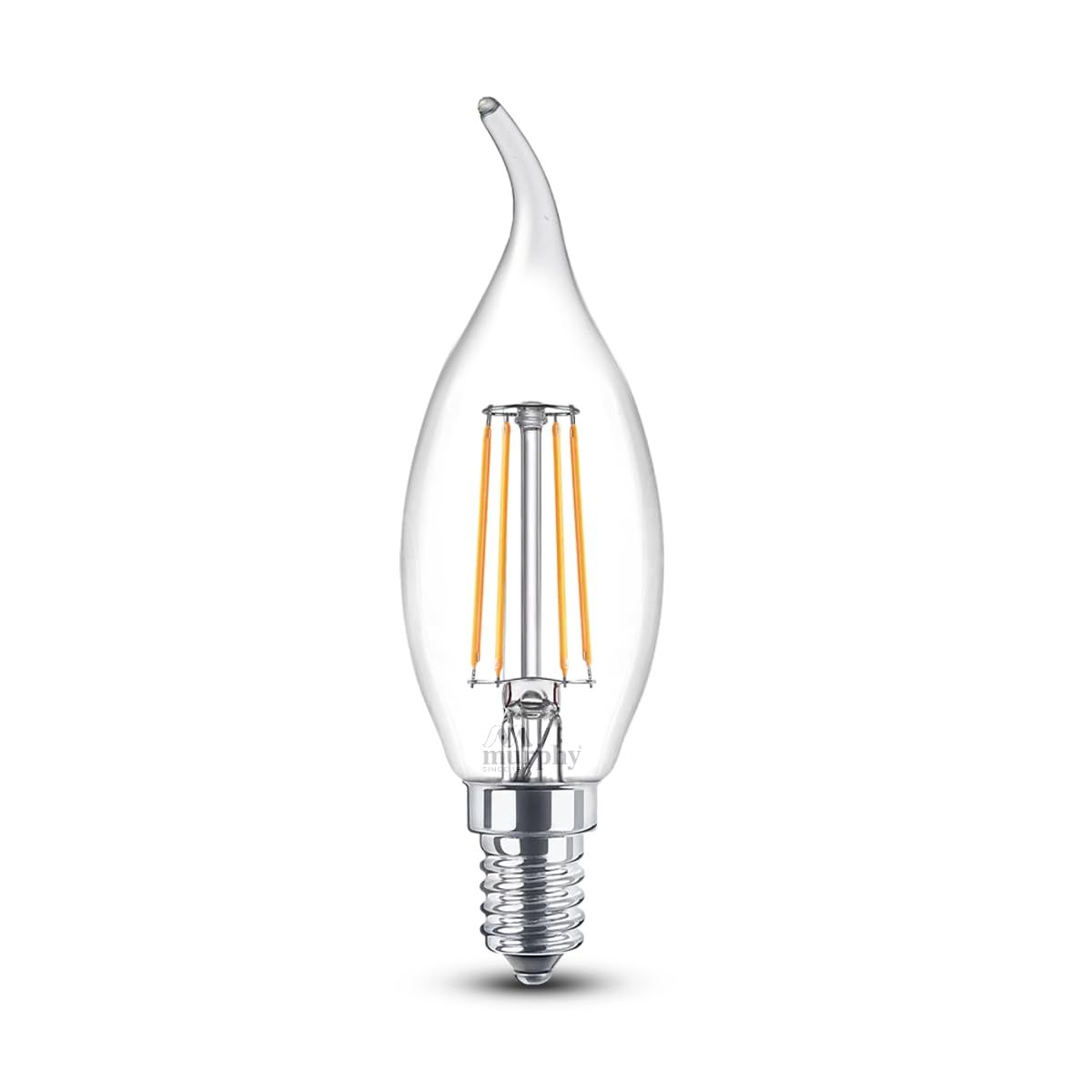 Murphy 5-watt Flame Shape Filament Candle LED Bulb Home & Decoration B