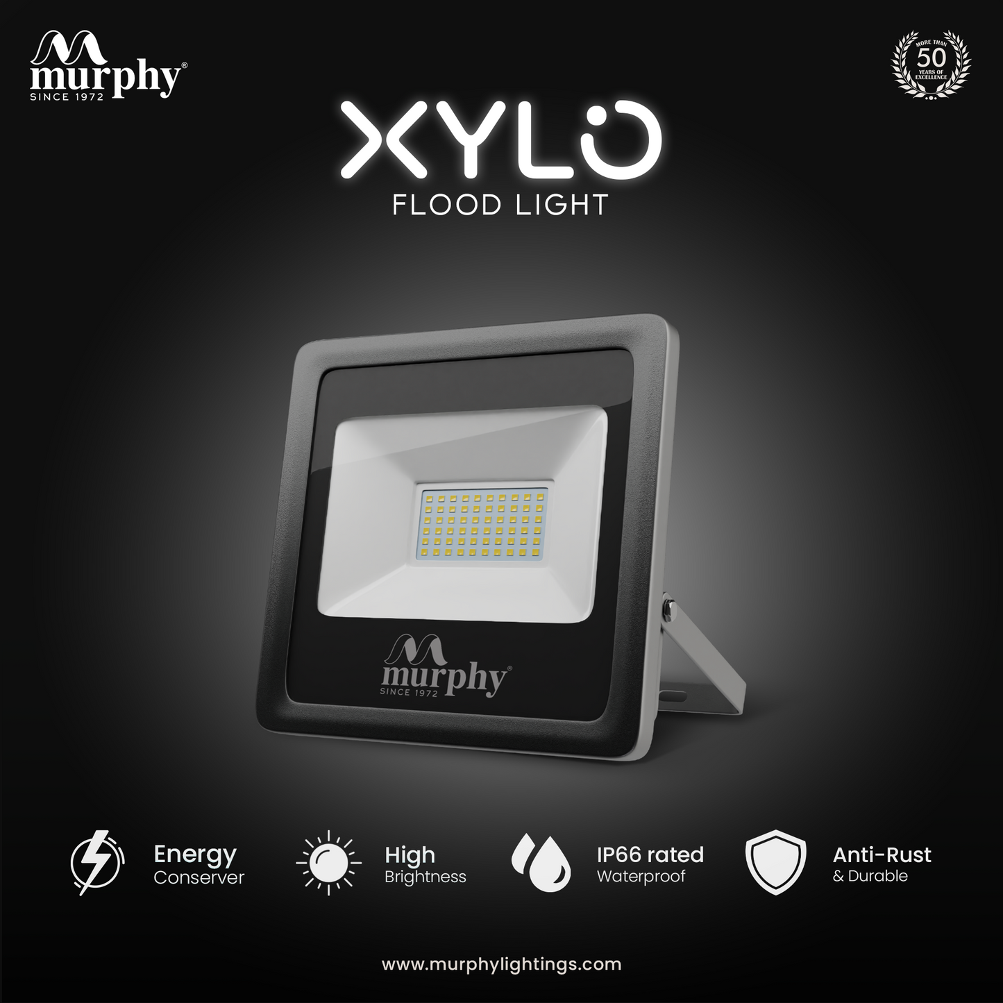 Murphy LED 30W Xylo Flood Light