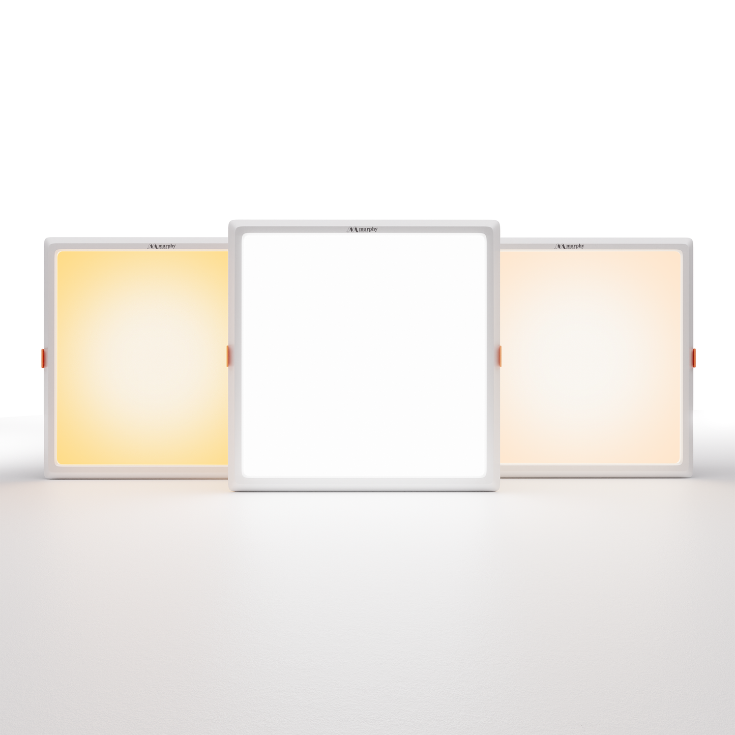 Murphy 10W Trimless 3 Color Changing Square Recess Panel Light