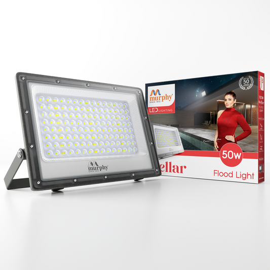 Murphy Steller LED 50W LED Flood Light, IP65 Rated Outdoor Light (Cool White, BIS Approved)