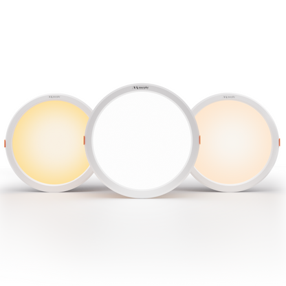 Murphy 15W Trimless 3 Color Changing Round Recess Panel Light