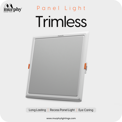 Murphy 15W Trimless Square Recess Panel Light