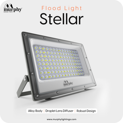 Murphy Steller LED 100W LED Flood Light, IP65 Rated Outdoor Light (Cool White, BIS Approved)