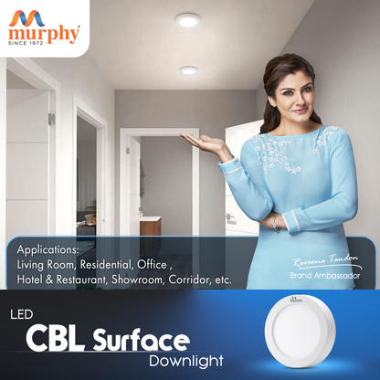 Murphy 15W CBL LED Surface Down Light