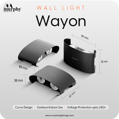 Murphy 4W LED Wayon Up & Down Light