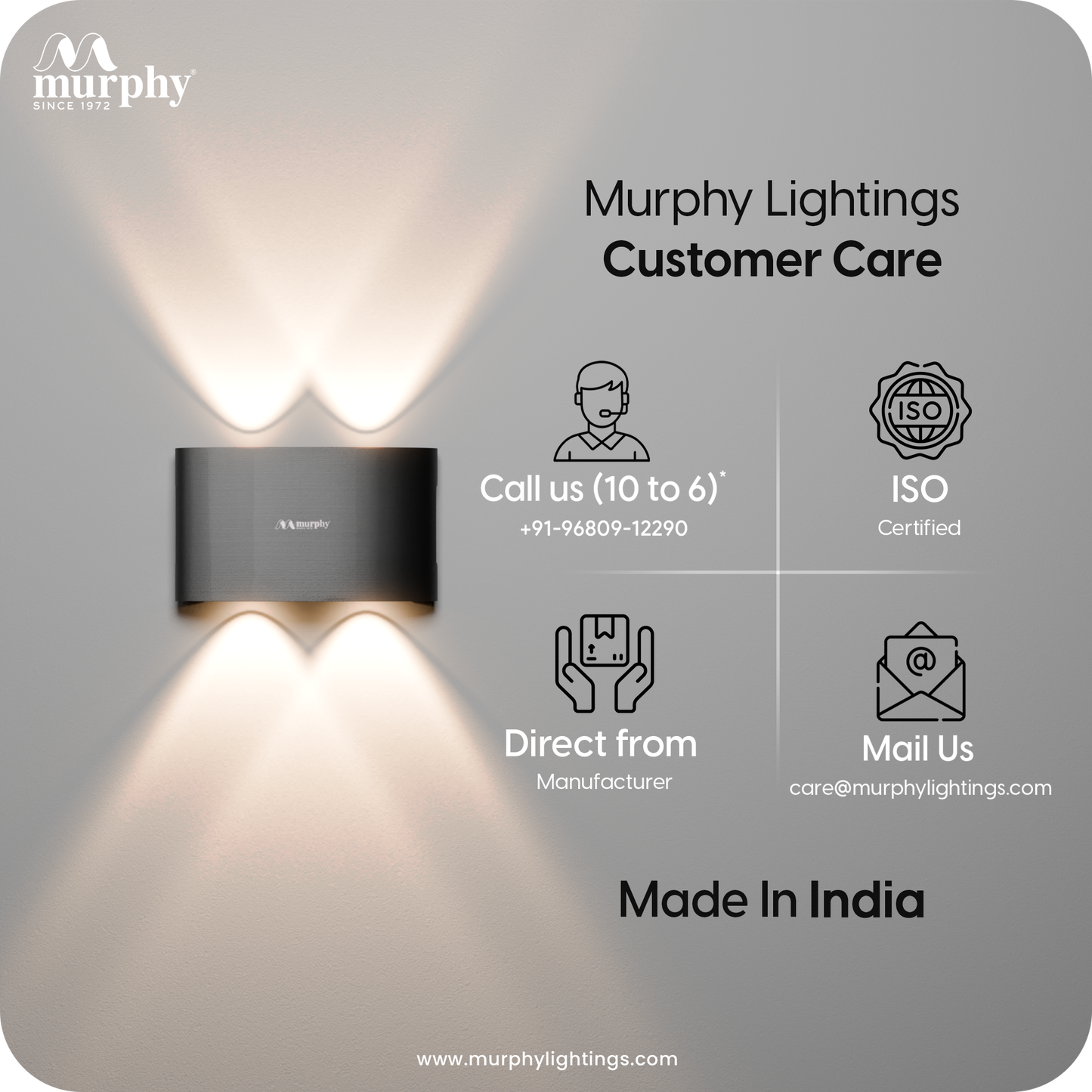 Murphy 4W LED Wayon Up & Down Light