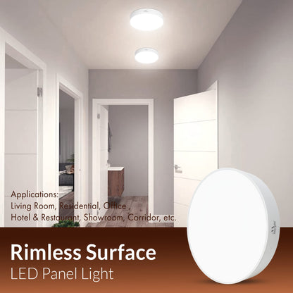 Murphy 6W Rimless Round Surface Panel Light