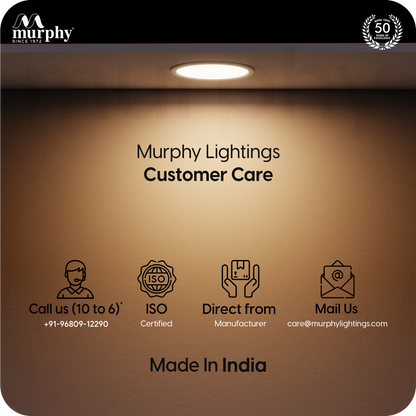 Murphy 10W Trimless Round Recess Panel Light