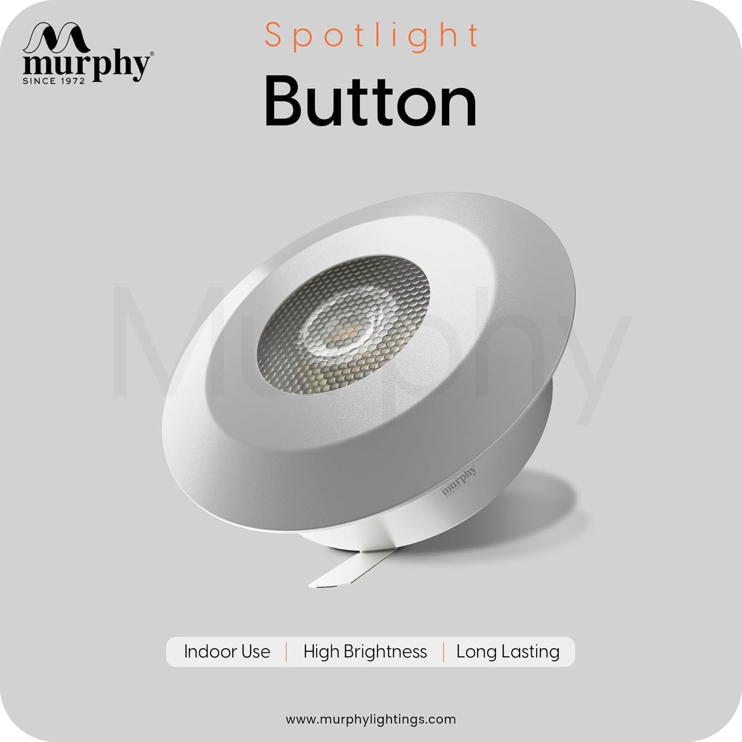 Murphy 2W Button Spot Light