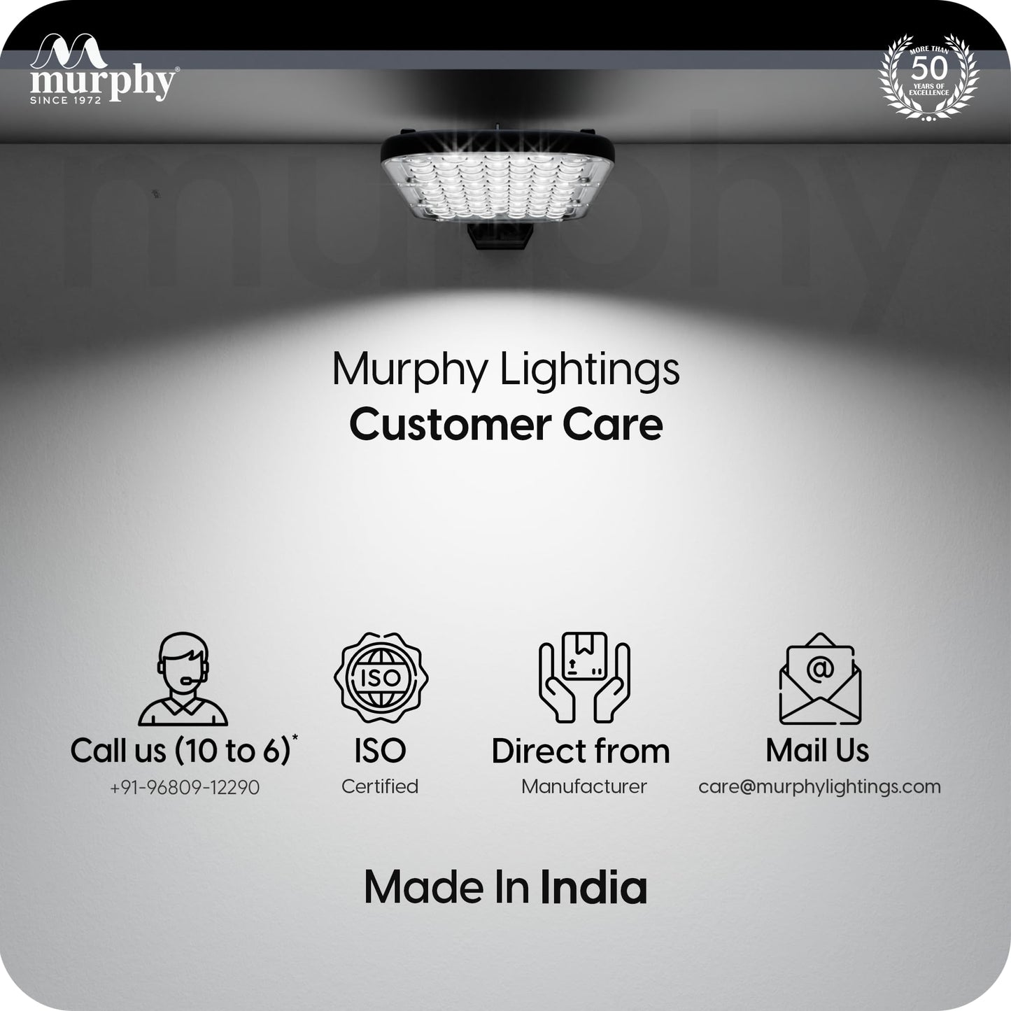 Murphy LED Lensy 30W Dusk to Dawn Auto Day/Night ON/Off Street Light, IP-65 Outdoor Light Cool White