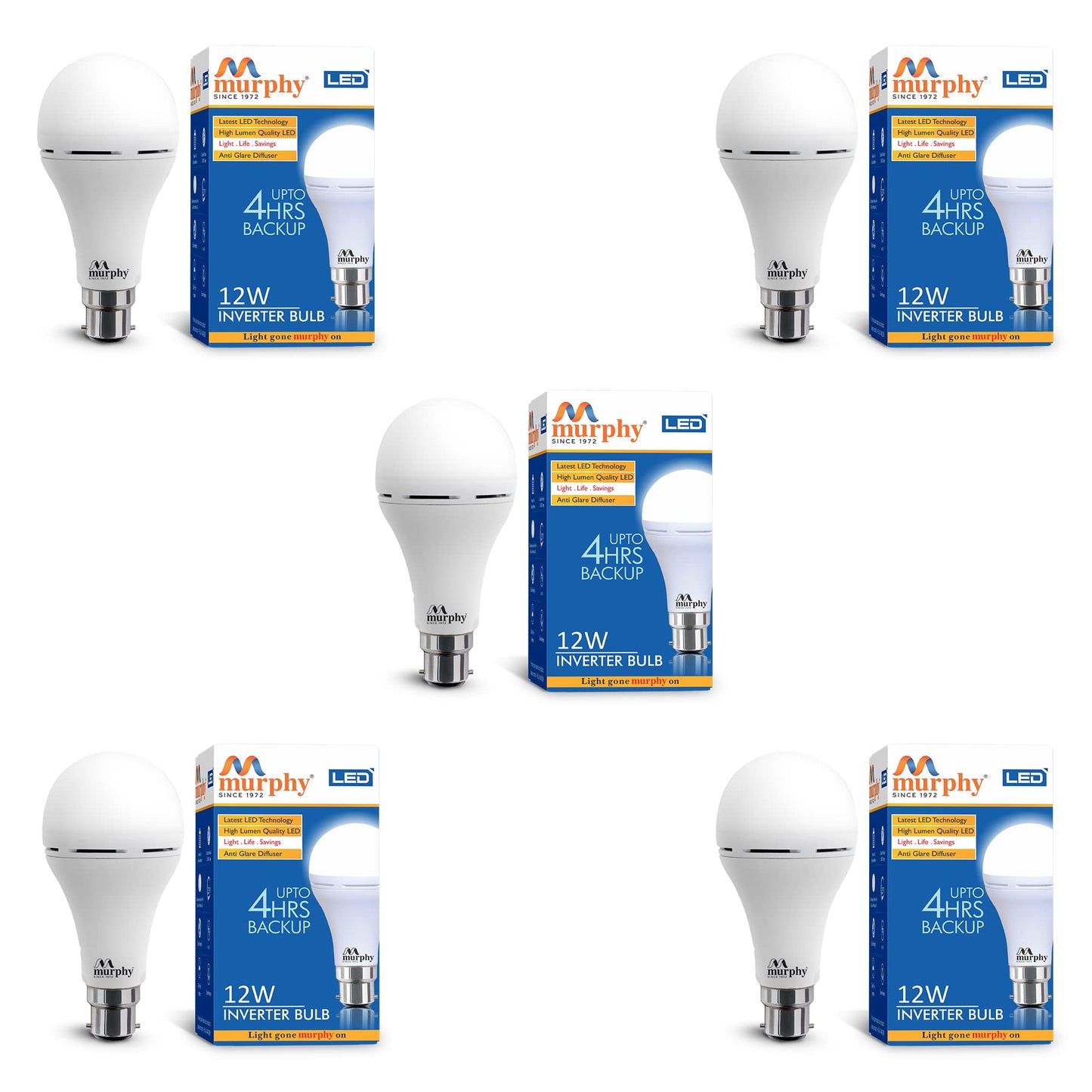 Murphy 12W LED Inverter Bulb