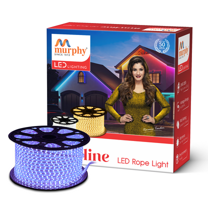 Murphy 2835-120 LED Waterproof Indoor Outdoor Home Deorative, Diwali Lights, Rope Pipe Light, Cove Light (120 Led/Mtr)