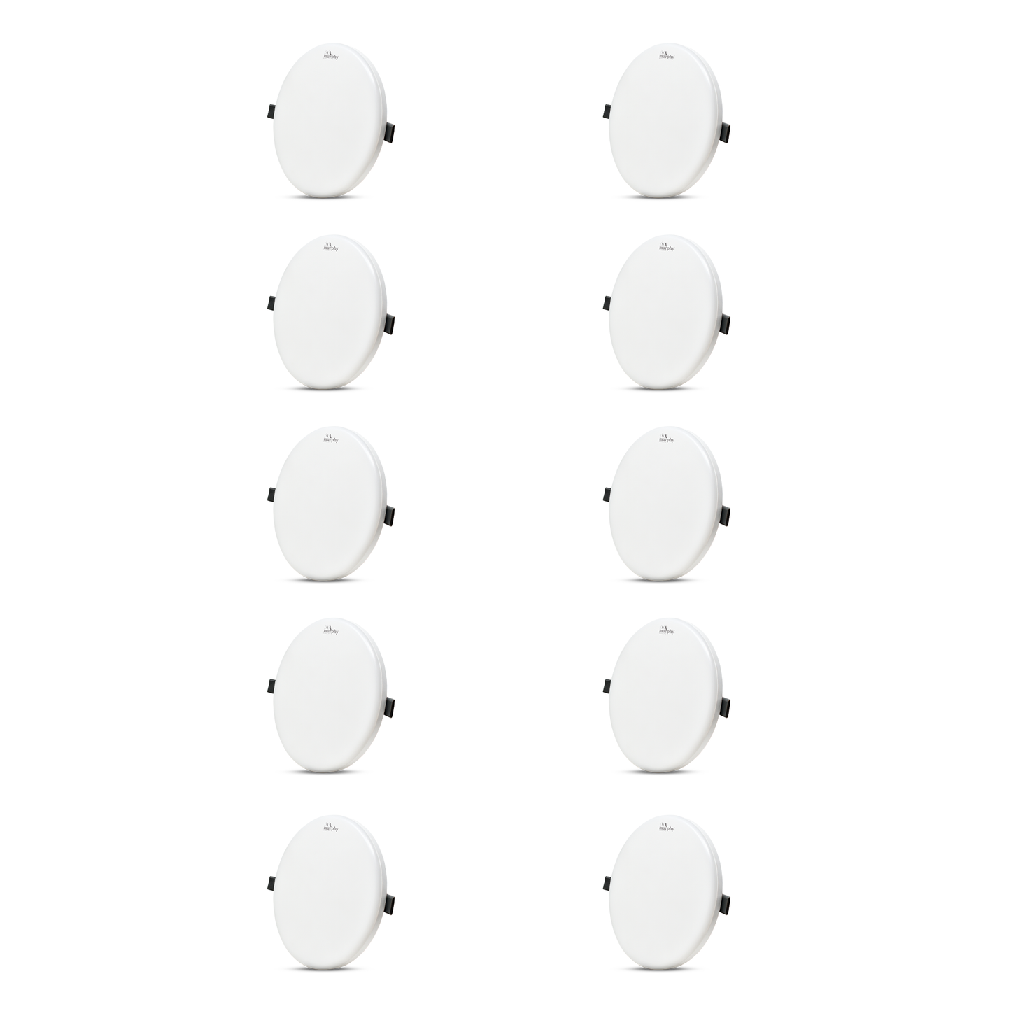 Murphy 12W Glide Round Recess Slider Panel Light