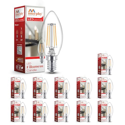 Murphy 5-watt Candle Shape Filament Candle LED Bulb Home & Decoration Bulb Base: E14