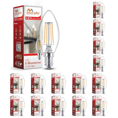 Murphy 5-watt Candle Shape Filament Candle LED Bulb Home & Decoration Bulb Base: E14