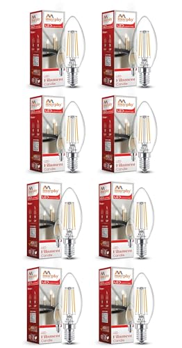 Murphy 5-watt Candle Shape Filament Candle LED Bulb Home & Decoration Bulb Base: E14